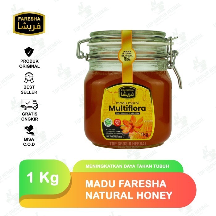 

Madu Asli 1kg Madu Faresha Multiflora Bukan Madu Arab Al Shifa 1kg