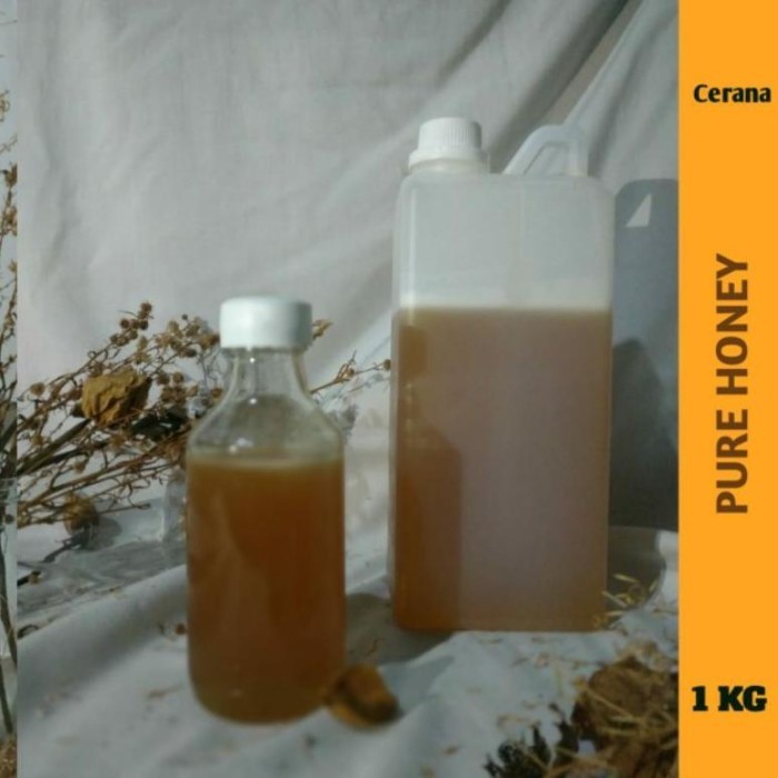 

Termurah!!!! Madu Murni Asli Apis Cerana 1 KG Natural Honey 100% Madu
