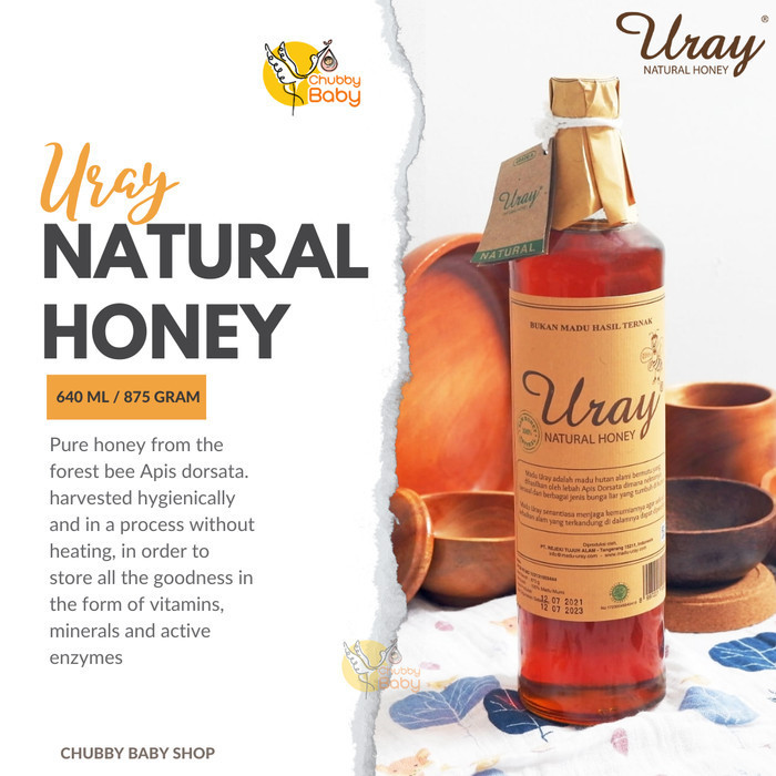 

Madu Uray - Natural Honey (640 ml / 875 gram)