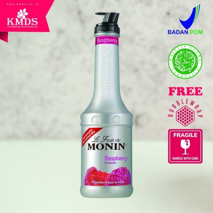 

Monin Puree Fruit Mix Raspberry 1 Liter