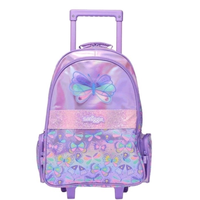Baru Tas SmiggleTrolleyBackpack Flutter/kado/Tas Koper Anak Perempuan
