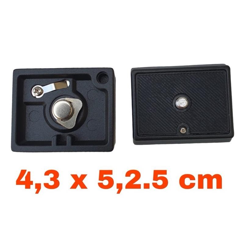 Terbaru Quick Release Plate For Tripod Excell Takara Somita Bilico Weifeng Wf Slik Verbon Promoss Pl