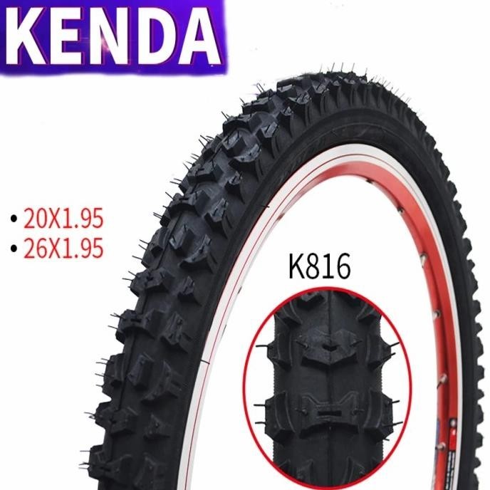 KENDA Ban luar 24 x 2.125 untuk sepeda Gunung remaja size 24"
