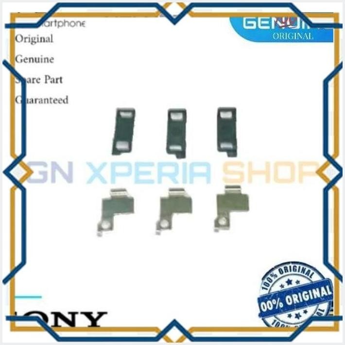[GIB] BRACKET PENAHAN PENGUNCI SOCKET BATERAI LCD SONY XPERIA XZ ORI COPOTAN