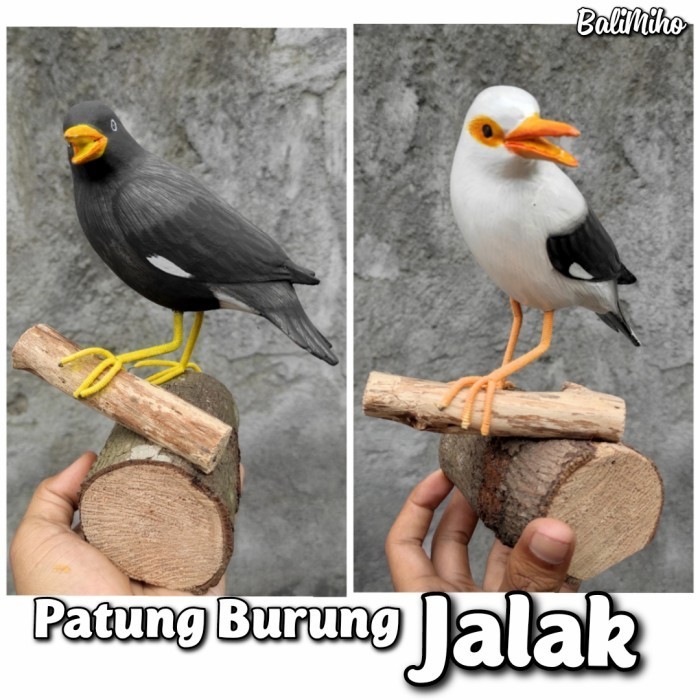 *****] Patung Burung Kayu Patung Burung Jalak Patung Jalak Kayu Patung Burung