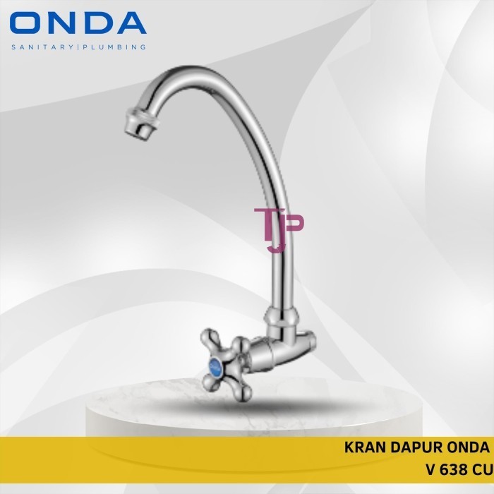 KRAN DAPUR ANGSA / KRAN CUCI PIRING ONDA V 638 CU 1/2" CHROME