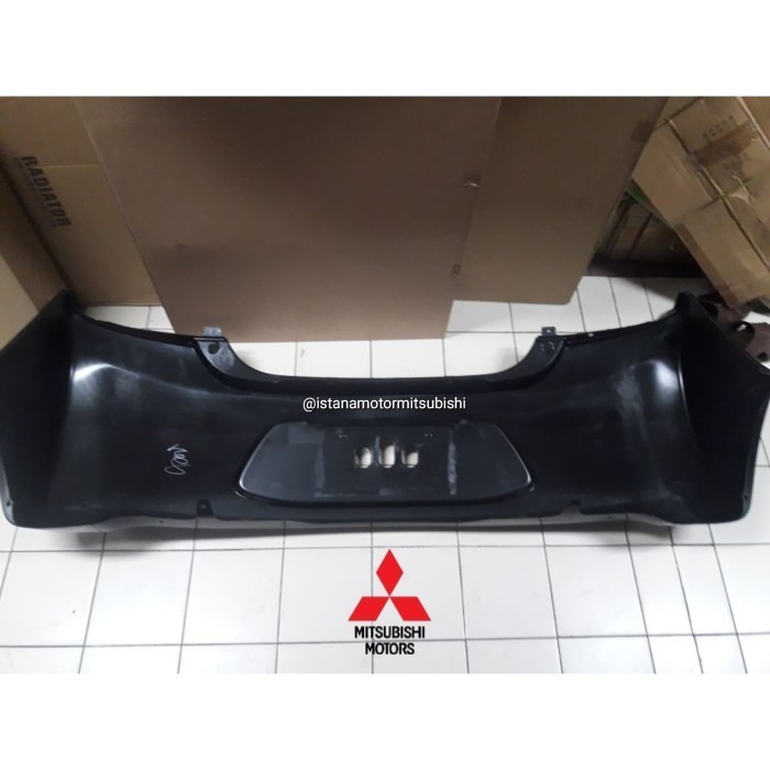 New Rear Bumper Bemper Belakang Original Asli Mitsubishi Mirage 2012 Kode Ku223
