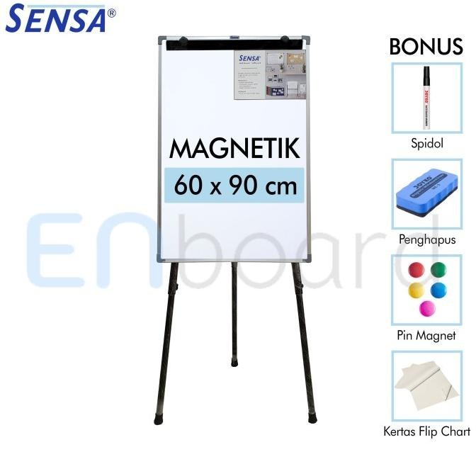 

Flip Chart / Flipchart / Papan Presentasi Sensa 60 X 90 Cm