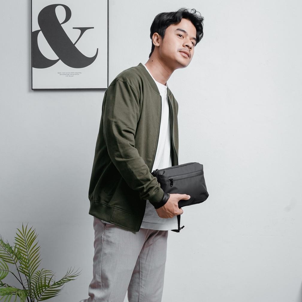 RUSEL CO - Handbag Arka Tas Clutch Pria Tahan Air Multifungsi