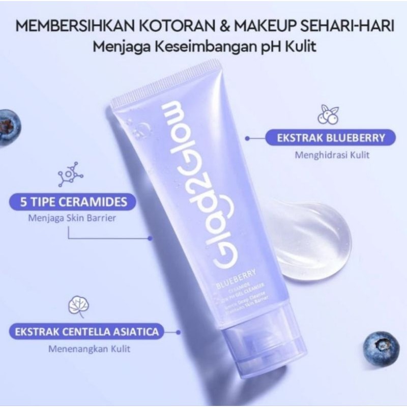 Glad2glow facial wash