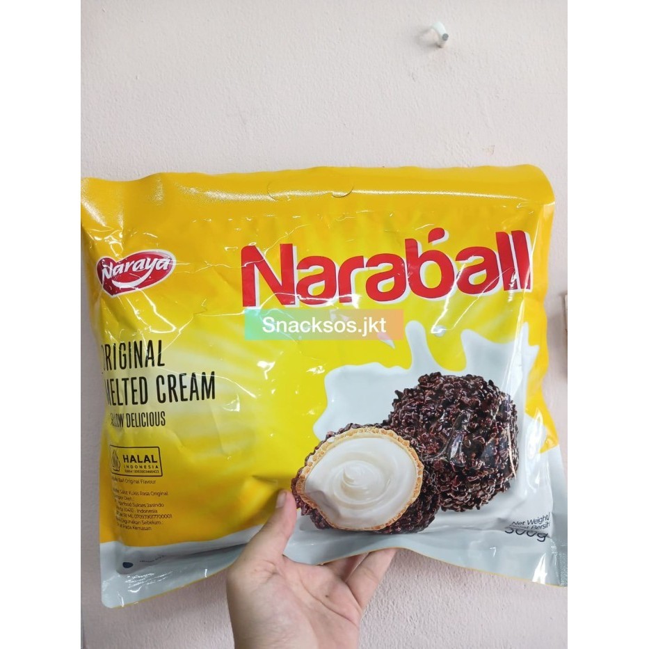 

Naraya Naraball Original Melted Cream /Strawberry/Chocolate Wafer Ball