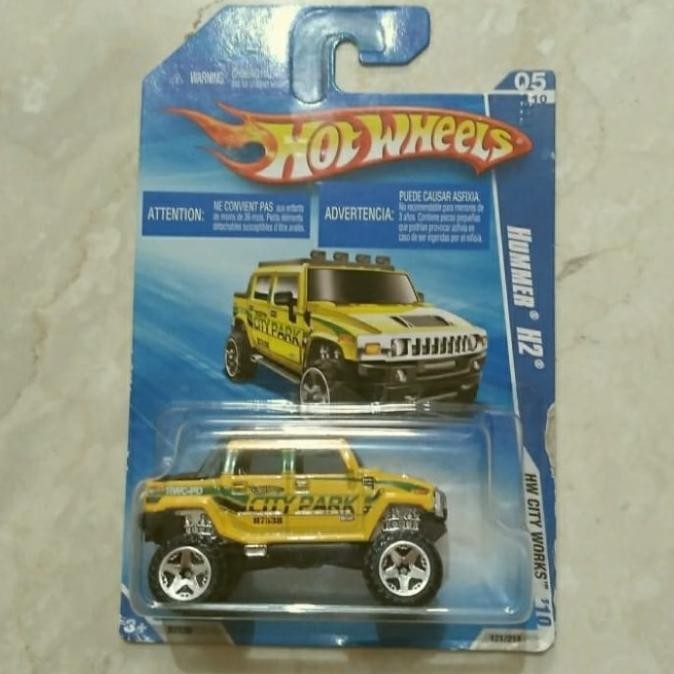 hotwheels hummer h2 city works