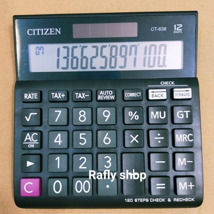 

Berkualitas! kalkulator citizen CT 638