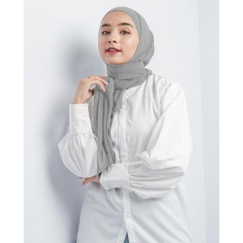 Murah Segiempat Inner Jilbab Instan Segitiga Instan Inner 2 Layer Ceruty Baru