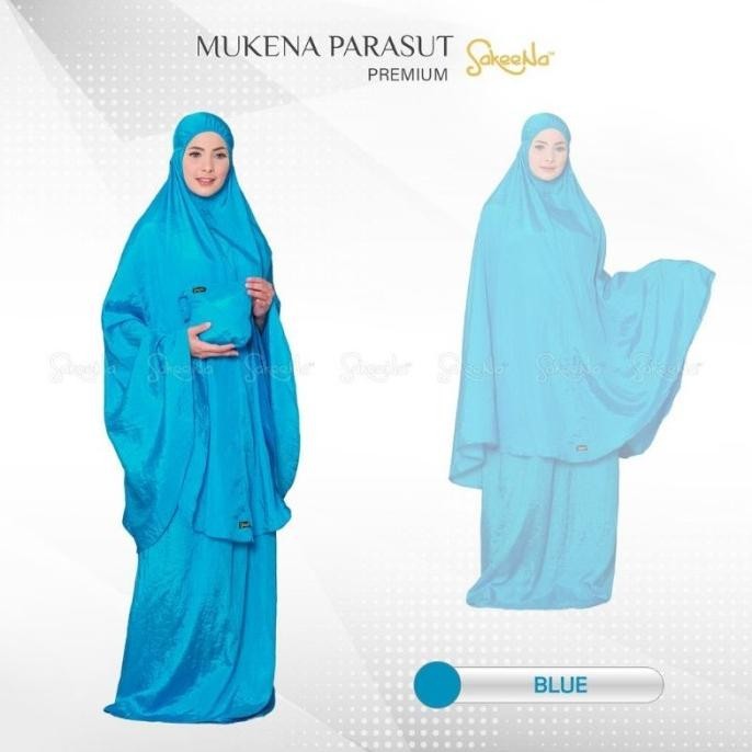 Ready Mukena Parasut Travel Traveling Sakeena Terbaru
