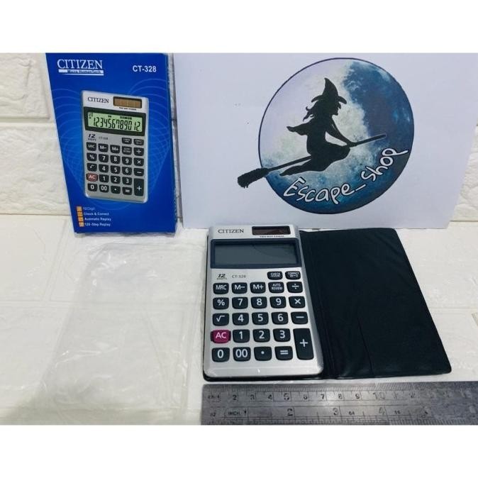 

Kekinian - KALKULATOR CITIZEN CT 328 - CALCULATOR TYPE CT 328 !!