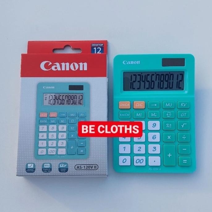 

Hot Sale - Canon AS-120V kalkulator kalkulator stylist warna colorful AS - Pink !!