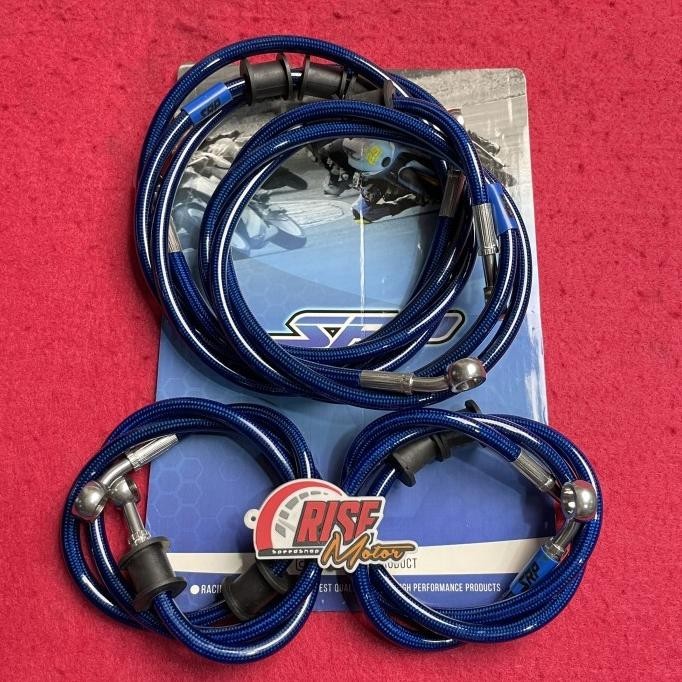 Otomotif Selang Rem Srp Xmax Biru Solid