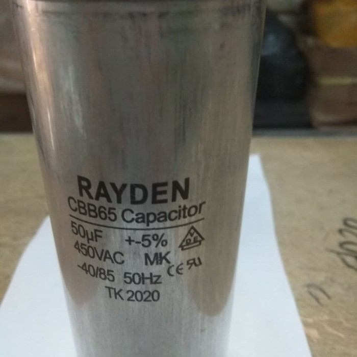 Terlaris Kapasitor 50Uf 450V Kapasitor Ac Kapasitor Pompa Kompresor Promo Terbaru