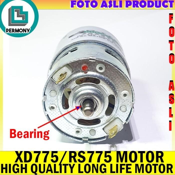Xd775 775 Rs775 Motor Dinamo Dynamo High Quality Double Bearing