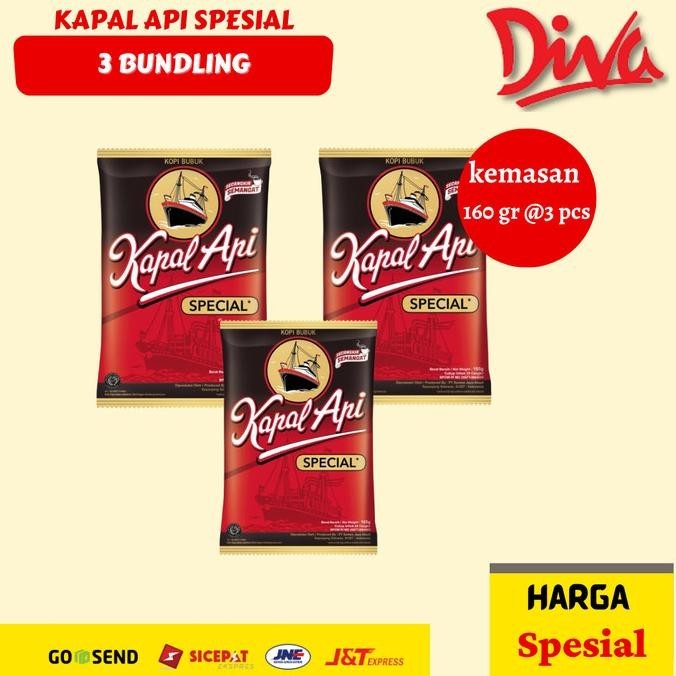 

.........] kapal api spesial 160 gram x 3 pcs [KOPI BUBUK]