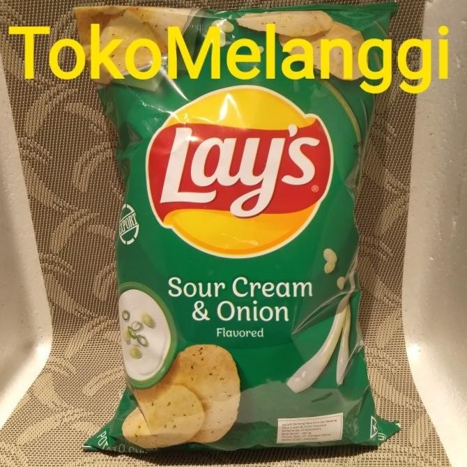 

USA Lay's Lays Potato Chips Sour Cream & Onion 184 gr