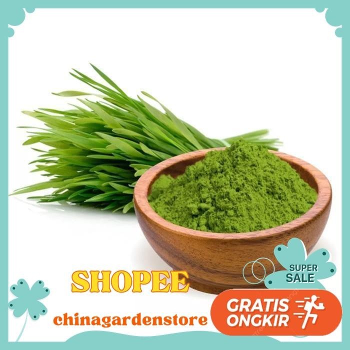 

RUMPUT GANDUM BUBUK / ORGANIC WHEATGRASS POWDER PRODUK TERBAIK