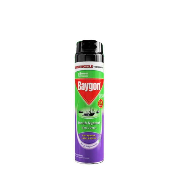 BAYGON AEROSOL LAVENDER 750 ML