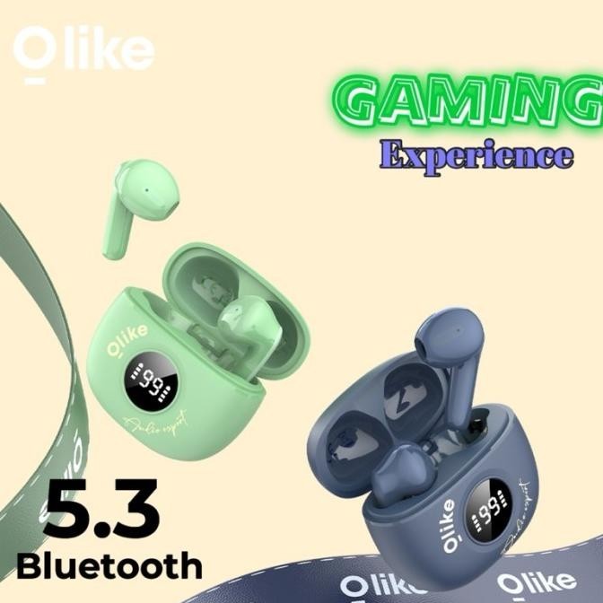 Headset Tws Olike T121 Classical Wireless Earphone Led Display Gaming  Murah Berkualitas