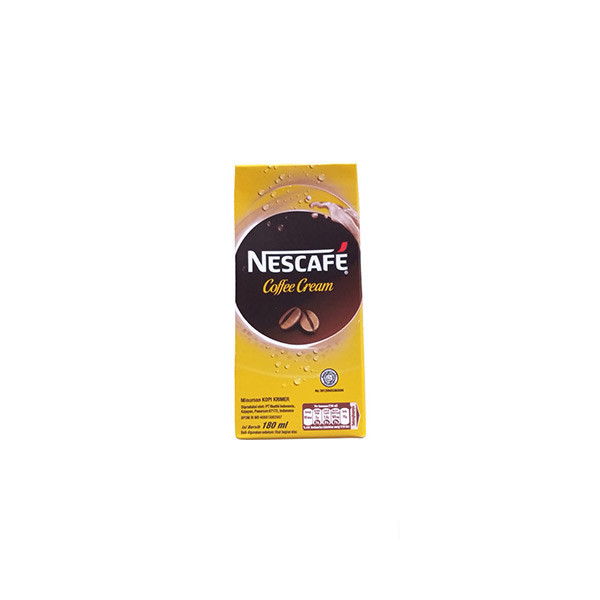 Promo Harga Nescafe Ready to Drink Coffee Cream 180 ml - Shopee