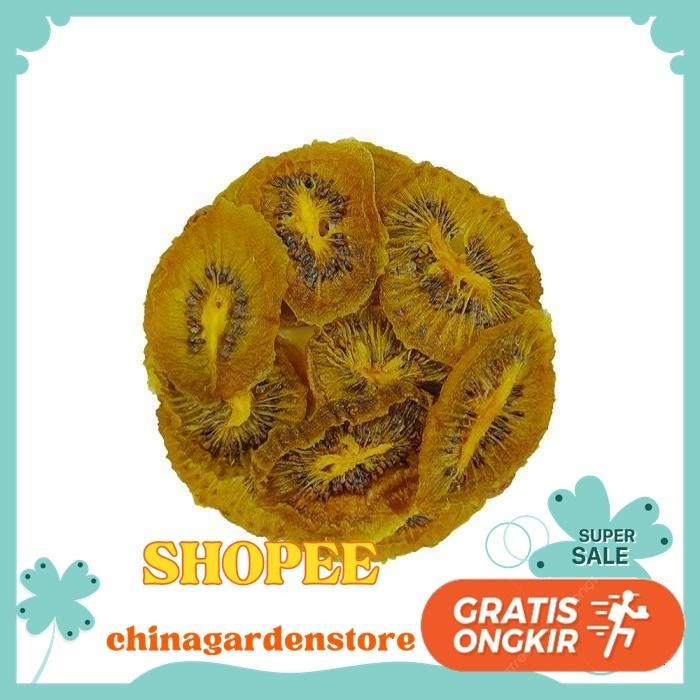 

DEHYDRATED DRIED KIWI SLICE FRUIT / BUAH KIWI KERING (NO SUGAR) KUALITAS PRODUK TERBAIK