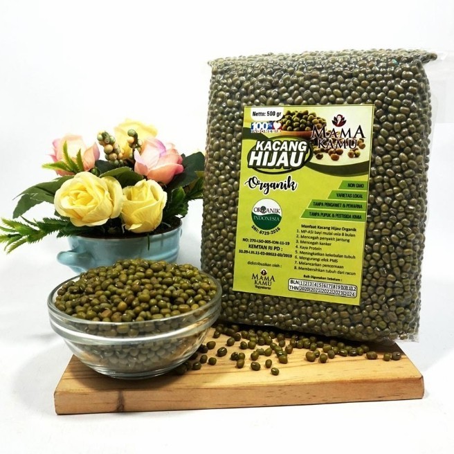 

Mama Kamu Organik Kacang Hijau 500Gr 007
