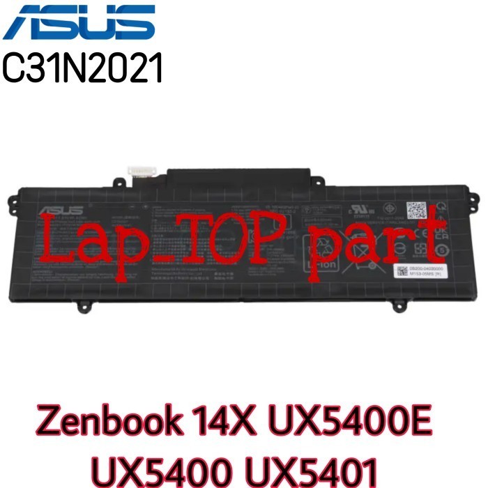 Bisa COD Battery C31N2 Asus Zenbook 14X UX5401EA-KN146T UX5401EA-KN159W ORI
