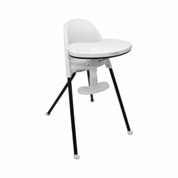 Babyloo Kursi Makan Bayi 2In1 Telescopic - Putih High Chair White
