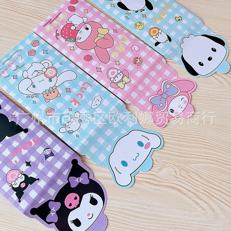 

Tarbaru (4LbrAmplop Lebaran Sanrio Cinnamoroll Kuromi Melody Hellokitty Doraemon Good Quality