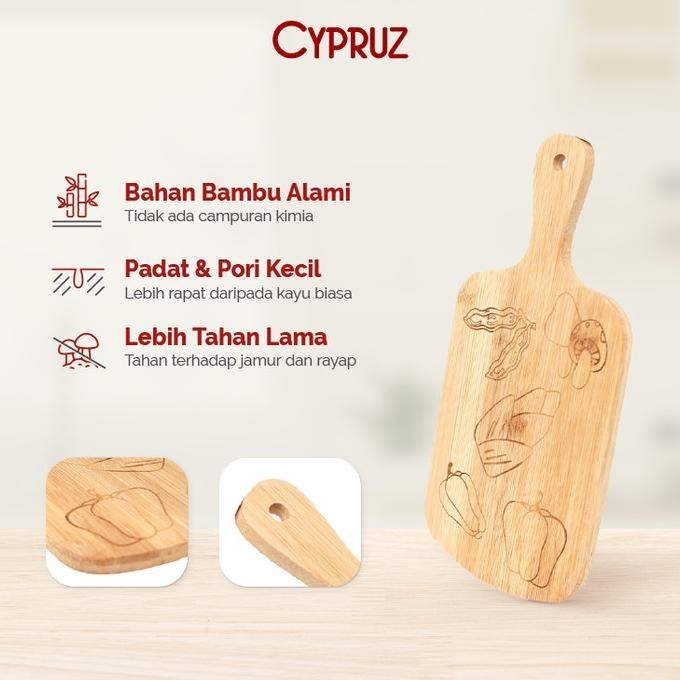 Cypruz Talenan Bambu Bermotif 1Cm