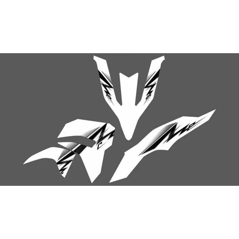 STRIPING VARIO 125 NEW 2023 GEN 2 MOTIF PETIR POKEMON BLACK