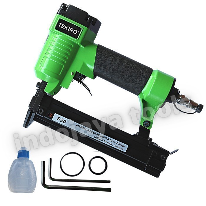 Air Nailer Gun F30 / Mesin Paku Tembak Angin Tekiro Terbaik
