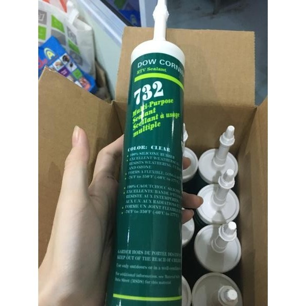 Dow Corning 732 Rtv White Dow Corning 732 Rtv Putih Tabung New