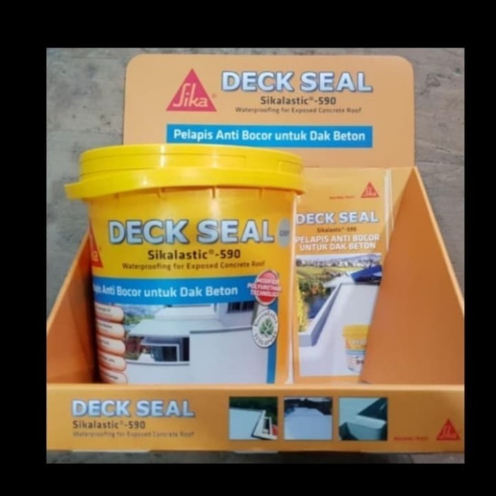 Sika Deck Seal 590 - Sikalastic 590 - 4 Kg Terlaris
