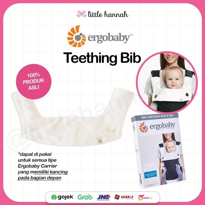 [Asli] Ergobaby Omni 360 Teething Bib / Teething Pad / Drool Pad
