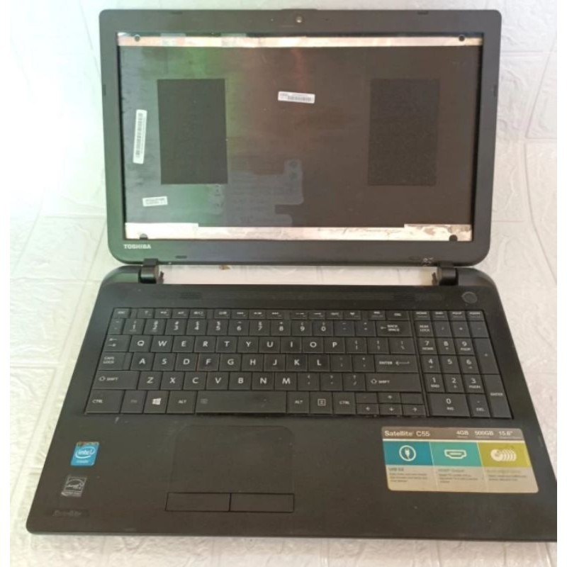 Kesing Case Cassing Casing laptop Toshiba Satellite C55 C55-B5201