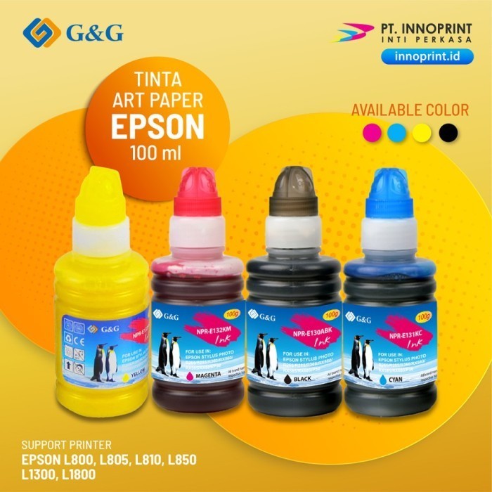 

Ready Tinta Art Paper G&G Innoprint 100ml