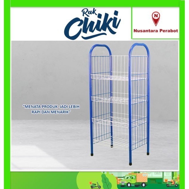 Rak Chiki / Rak Ciki Susun 4 Anti Karat (Rak Snack Susun 4)