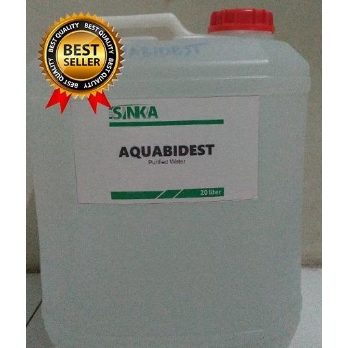 gon Aquabidest [ destilated water ] air destilasi