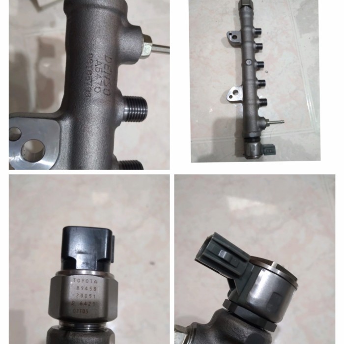 Common Rail Pipa Comon Rail Hilux Revo-Inniva Reborn-Fortuner Vrz 2Gd #