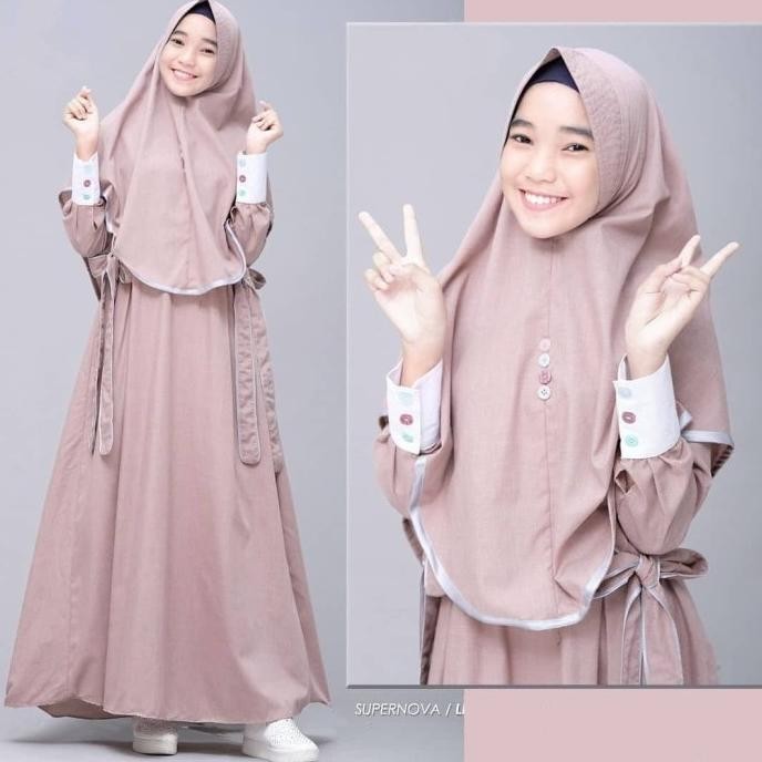 Baju Gamis Wanita Remaja Anak Perempuan Umur 12-14 Tahun Terbaru