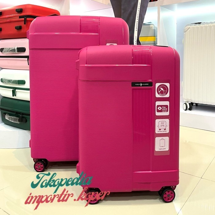 Koper Polo Classic Original Nagoya Series 20 Inch Dan 26 Inch Tsa Lock
