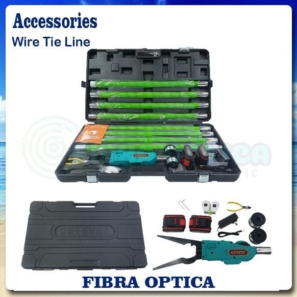 

Wire Tie Line Mechine |Alat Pengikat Merapikan Kabel Fiber Optik Udara