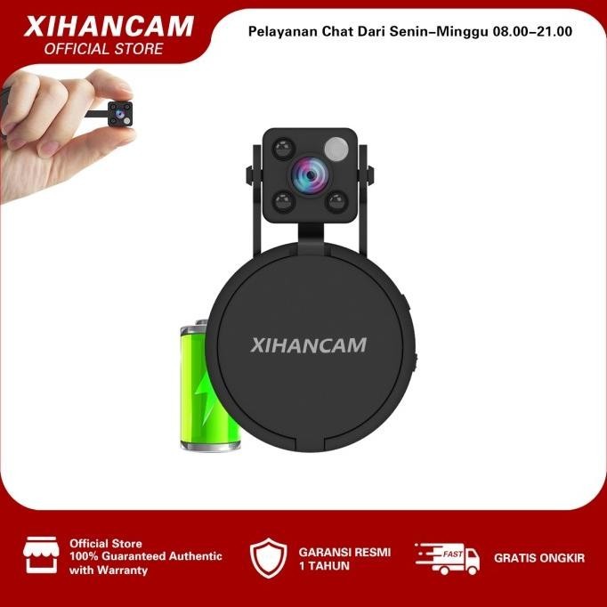 Xihancam Spy Camera Wifi 3Mp Kamera Cctv Mini Tersembunyi Tanpa Kabel